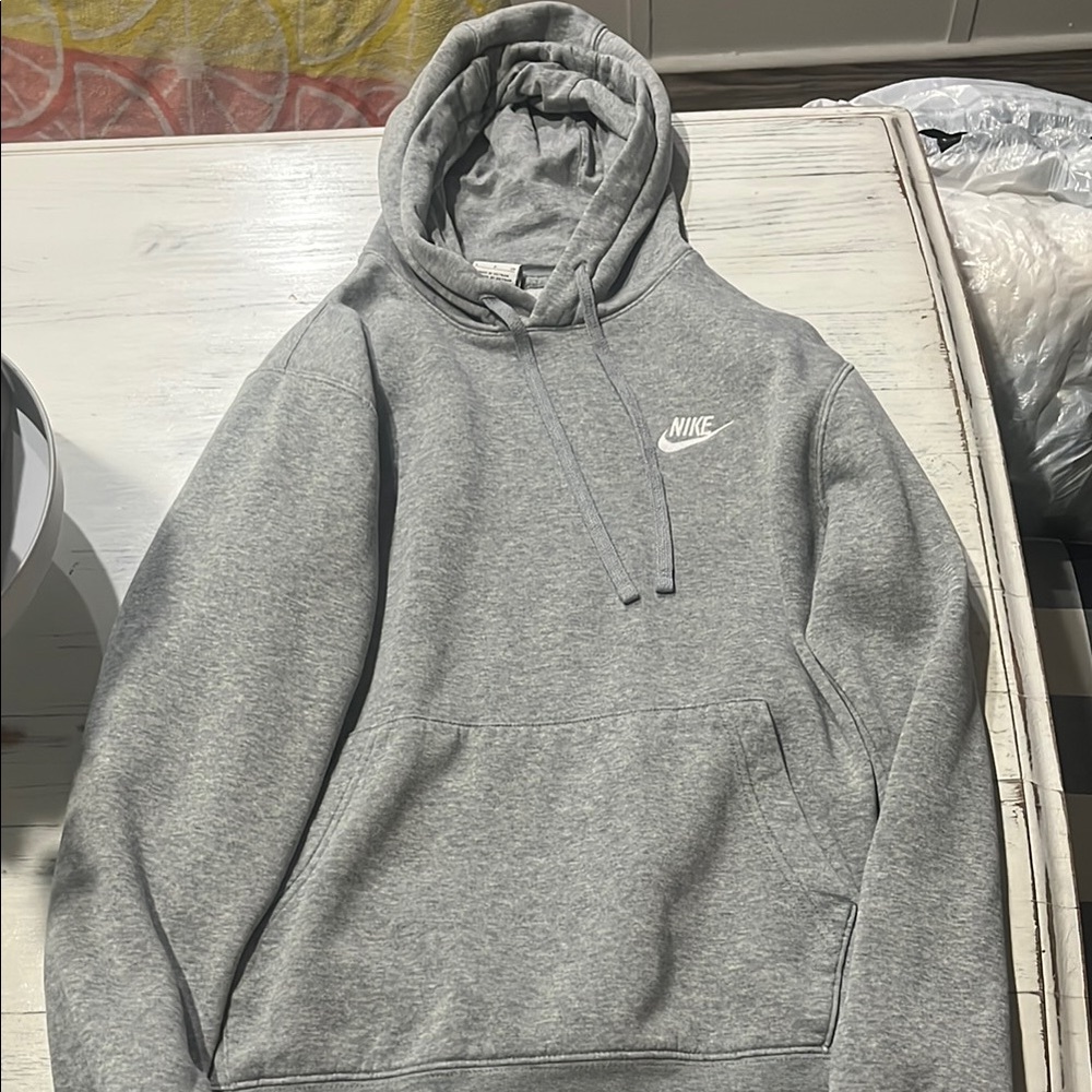 Nike Gray Classic Sweatshirt Hoodie